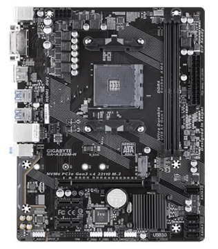 Gigabyte GA-A320M-H Motherboard (Pre-owned)