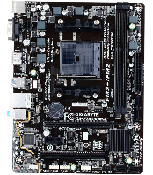 Gigabyte GA-F2A68HM-H AMD Motherboard (Without I/O Shield) (Pre-owned)
