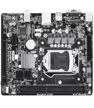 Gigabyte GA-H61M-S Motherboard (Pre-owned)