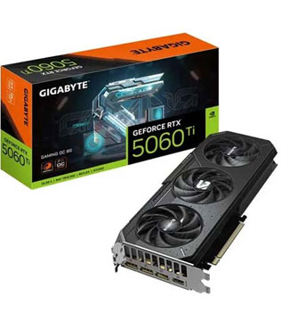 Gigabyte GeForce RTX 5060 Ti Gaming OC 8GB GDDR7 (GV-N506TGAMING OC-8GD) Graphic Card