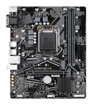 Gigabyte H410M S2 V3 Motherboard (Without I/O Shield) (Pre-owned)