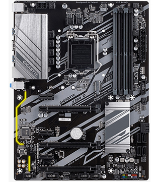 Gigabyte Z390 D Motherboard (Pre-owned)