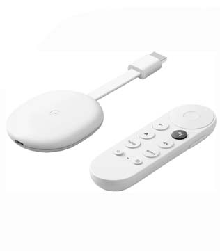 Google Chromecast with 4K TV Media Streaming Device (Pre-owned)