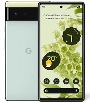 Google Pixel 6 5G 8GB RAM, 128GB Storage (Sorta Seafoam) (Minor Wear and Tear) (Pre-owned)