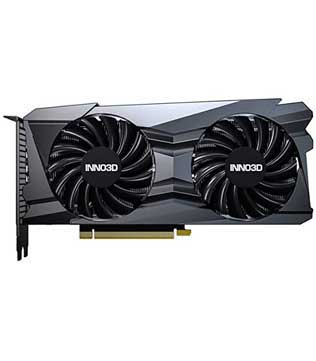 INNO3D GeForce RTX 3060 Ti Twin X2 LHR (N306T2-08D6-119032DH) Graphics Card (Pre-owned)