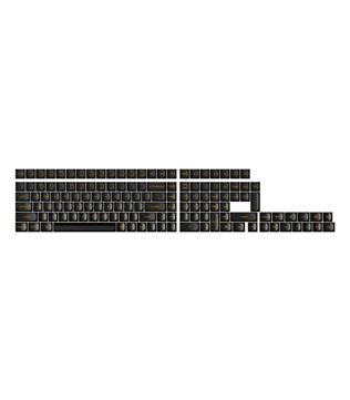Keychron Black Transparent OSA Full Set Keycap Set (Pre-owned)