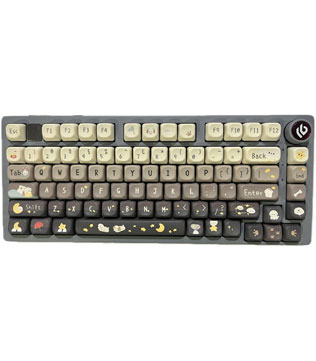 LEOBOG Hi75 Aluminum Alloy Wired Mechanical Keyboard (Customize Keys) (DAYDREAMER GREY) (Open Box)