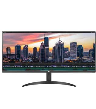 LG 34 Inch (34WP500-B) 75Hz IPS UltraWide Full HD Monitor (Pre-owned)