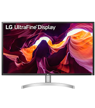 LG UltraFine (27UL550) 27inch 4K UHD (White) Monitor (Pre-owned)
