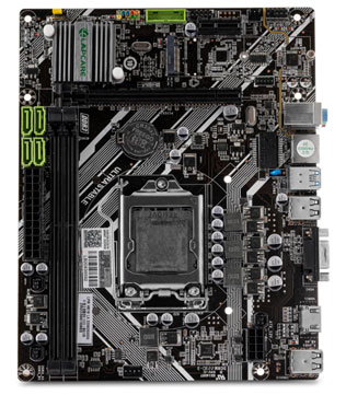 Lapcare H81 Motherboard (Without I/O Shield) (Pre-owned)