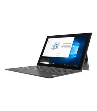 Lenovo IdeaPad Duet 3 10IGL5, 10.3 Inches, Intel(R) Celeron(R) N4020 CPU @ 1.10GHz, 4 GB RAM, 128 GB eMMC, Intel UHD Graphics, Graphite Grey Laptop (Pre-owned)