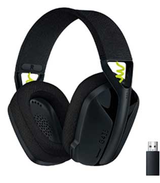 Logitech G435 Light Speed and Lightweight Gaming Bluetooth Wireless Headphone (Pre-owned)