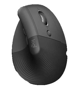 Logitech Lift Vertical Ergonomic Wireless Mouse (Pre-owned)
