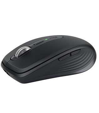 Logitech MX Anywhere 3S Compact Wireless Mouse (Graphite) (Pre-owned)