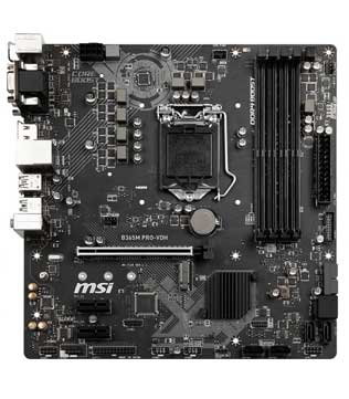 MSI B365M PRO-VDH Motherboard (Without I/O Shield) (Pre-owned)
