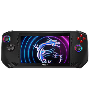 MSI Claw A1M, 7 Inches, Intel(R) Core(TM) Ultra 7 155H @3.80 GHz, 16 GB RAM, 512 GB NVME SSD, Intel(R) Arc(TM) Graphics, Black (Pre-owned)