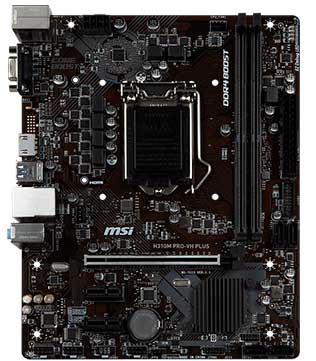 MSI H310M PRO-VH PLUS Motherboard (Without I/O Shield) (Pre-owned)