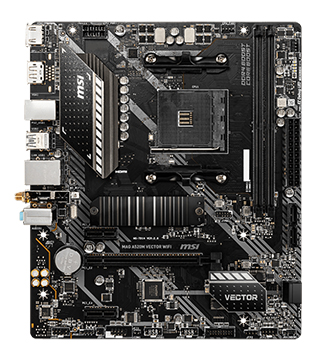 MSI MAG A520M Vector Wifi DDR4 AMD Motherboard (Without I/O Shield) (Pre-owned)