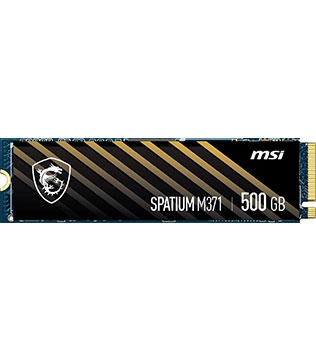 MSI SPATIUM M371 500GB M.2 NVMe Internal Solid State Drive (Pre-owned)