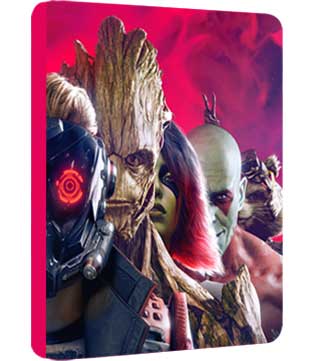 Marvels Guardians of the Galaxy Steelbook (No Game Included) (Pre-owned)