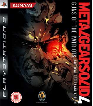 Metal Gear Solid 4 Guns of the Patriots PS3 (MGS 4 Pre-owned)