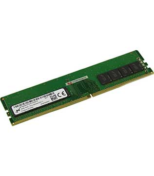 Micron 16GB DDR4 3200MHz (MTA8ATF2G64AZ-3G2E1) Desktop RAM (Pre-owned)