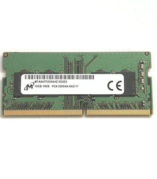 Micron 16GB DDR4 3200MHz (MTA8ATF2G64HZ) Laptop RAM (Pre-owned)