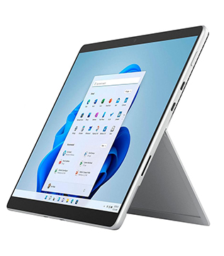 MicroSoft Surface Pro 7, 12.3 Inches, Intel(R) Core(TM) i3-1005G1 CPU @1.20GHz, 4 GB RAM, 128GB NVME SSD, Intel(R) UHD Graphics, PLATINUM Laptop (Minor Wear & Tear) (Pre-owned)