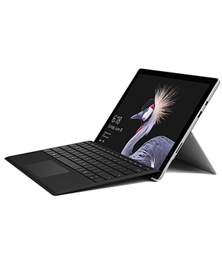 Microsoft Surface Pro 1796, 13.6 Inches, Intel(R) Core(TM) i7-7300U CPU @2.60GHz, 8 GB RAM, 128 GB NVME SSD, Intel(R) HD Graphics 620, Platinum Laptop (Minor Wear & Tear) (Pre-owned)