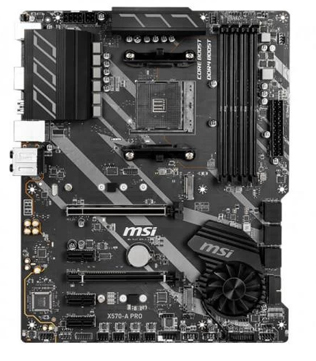 Msi X570-A Pro Motherboard (Without I/O Shield) (Pre-owned)