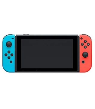 Nintendo Switch Handheld 32GB Neon Red and Blue Joy Con Version 2 (Scratches) (Pre-owned)