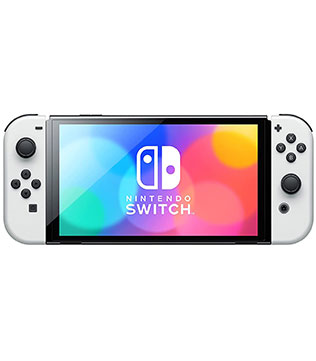 Nintendo Switch OLED Console 64GB White Joy Con (Pre-owned)
