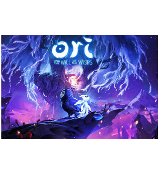 Ori and The Will of The Wisps Hard Cover Art Book (No Game Included) (Pre-owned)
