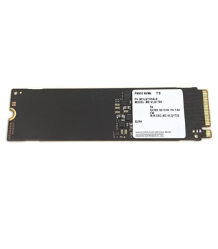 SAMSUNG 1TB M.2 SSD NVMe 2280 (MZ-VLQ1T0B) Solid State Drive (Pre-owned)