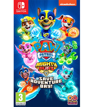 PAW Patrol Mighty Pups Save Adventure Bay Nintendo Switch (Pre-owned)