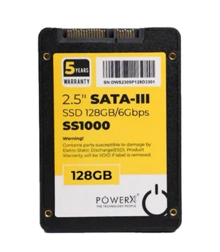 POWERX SS1000 128GB 2.5Inch SATA Internal Solid State Drive (Pre-owned)
