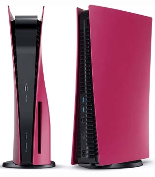 PS5 Console Covers, Cosmic Red (Pre-owned)