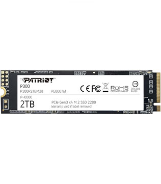 Patriot Memory P300 2TB M.2 NVMe Internal Solid State Drive (Pre-owned)
