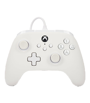 PowerA Advantage Wired Gaming Controller for Xbox Series X/S, Xbox One, PC White (Pre-owned)