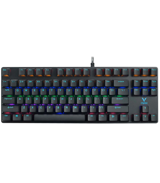 RAPOO V500 PRO Full Size Mechanical RGB Gaming Keyboard (Pre-owned)