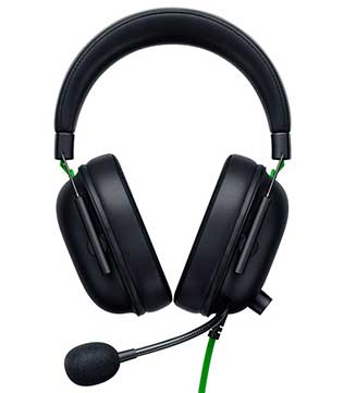 RAZER BLACKSHARK V2 X Wired Gaming On Ear Headset (Black) (Pre-owned)