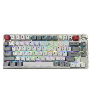 RK ROYAL KLUDGE H81 Triple Mode 75% Wireless Mechanical Gaming Keyboard (Open Box)