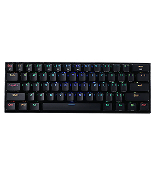 Redragon K530 Pro Draconic 60% RGB Wireless Mechanical Gaming Keyboard (Only Bluetooth) (Black) (Pre-owned)