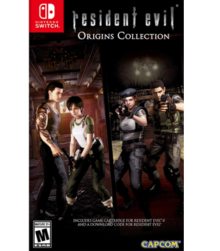 Resident Evil Origins Collection (Includes only Resident Evil 0 Full Game) Nintendo Switch (Pre-owned)