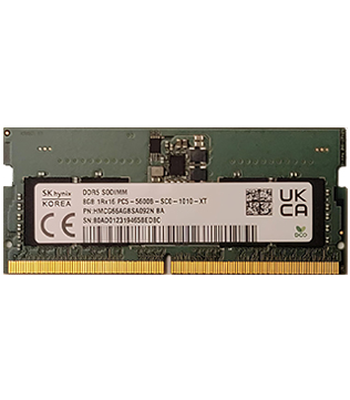 SK Hynix 8GB DDR5 5600MHz (HMCG66AGBSA092N) Laptop RAM (Pre-owned)
