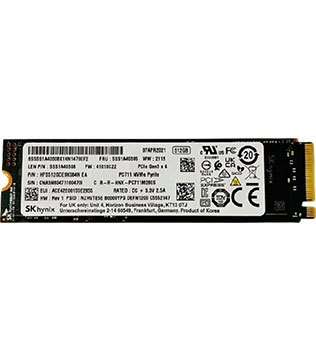 SK Hynix PC711 512GB M.2 NVMe Internal Solid State Drive (Pre-owned)