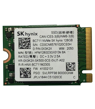 SK hynix 128GB NVMe M.2 (HFM128GD3GX013N) Internal Solid State Drive (Pre-owned)