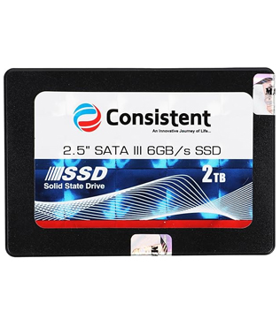 Consistent 2TB 2.5 Inch (CTSSD002S6) Internal Solid State Drive (Pre-owned)