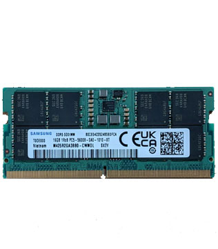 Samsung 16GB DDR5 5600MHz (M425R2GA3EB0-CWM0L) Laptop RAM (Pre-owned)