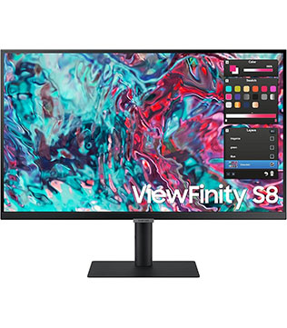 Samsung 27 Inch LS27B800PXWXXL UHD Monitor (Pre-owned)
